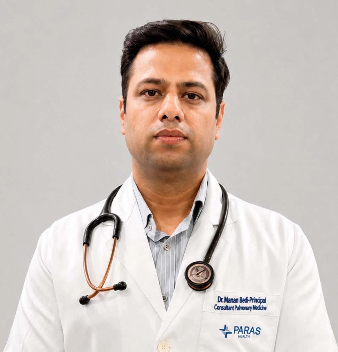 Dr. Manan Bedi, pulmonologist